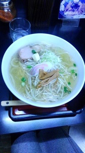 「塩らーめん」@拉麺専門店 北龍の写真