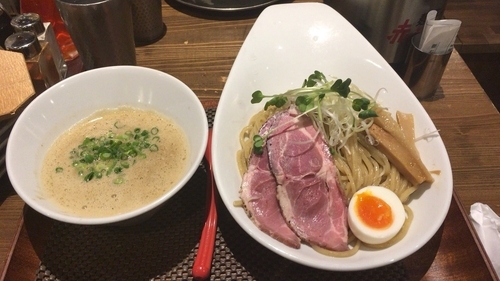 「濃熟味噌つけめん 740円」@麺作赤シャモジ 新潟東店の写真