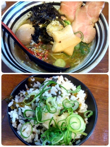 「（限定）HEAVENS　HILL特製　1200円＋まかない飯」@麺場ながれぼしの写真