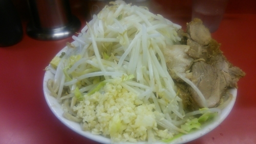 「大豚ニンニク多め」@ラーメン二郎 桜台駅前店の写真