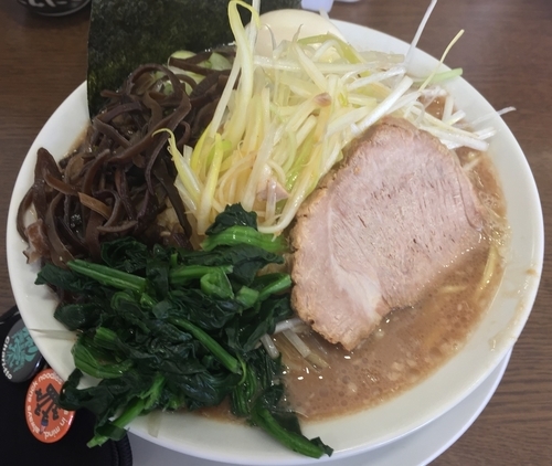 「ネギラーメン＋味玉（￥850＋￥100）」@うまいヨ ゆうちゃんラーメンの写真
