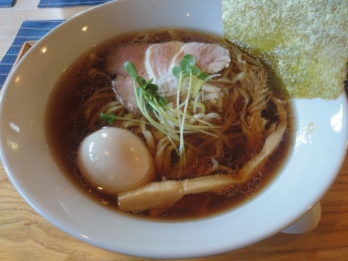 「特製中華そば」@中華蕎麦 はざまの写真