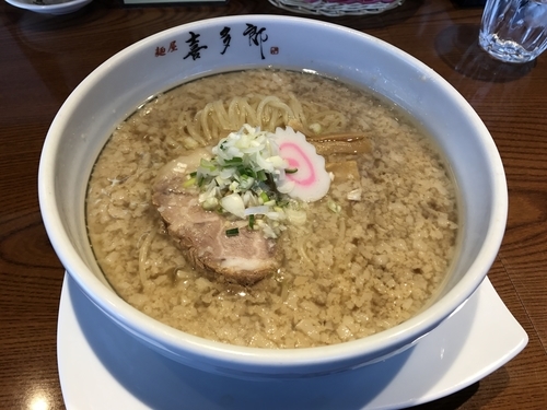 「中華そば こってり 650円」@中華そば さかうちの写真