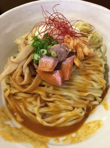 「春季限定麺 海老和えそば ¥880」@鯛塩そば 灯花 本店の写真