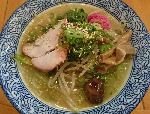 「いのちのタンメン（塩・ちび）」@らーめん森や。の写真