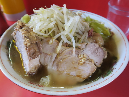 「小 脂＋辛目」@ラーメン二郎 三田本店の写真