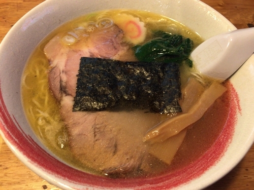 「支那そば塩700円」@支那そば でんでんの写真