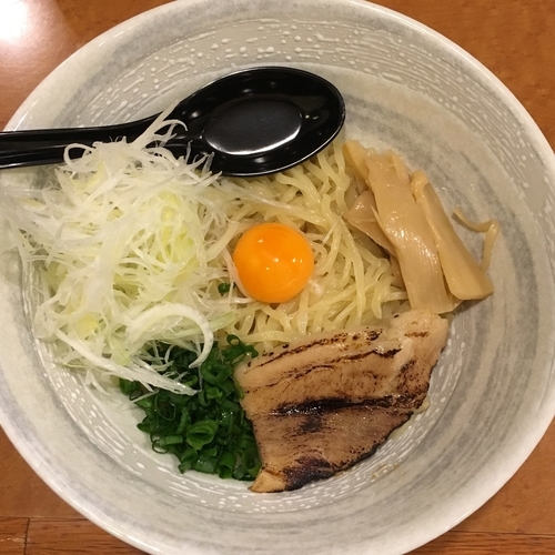 「塩油そば (700円) ネギ (100円)」@なゆたの写真