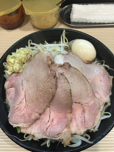 「ニボ五郎全部のせ(生姜)」@ラーメン ポール亭の写真