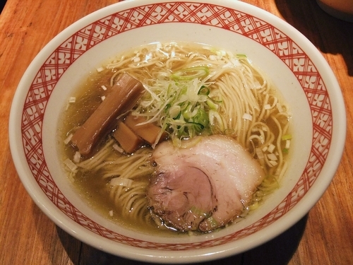 「白だしそば（780円）」@支那そば しんばの写真