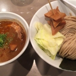 エビ味噌つけ麺