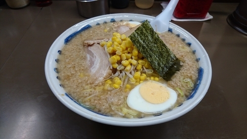 「スペシャルラーメン+大盛り+ニンニク」@村山ホープ軒 東大和店の写真