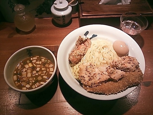 「濃厚三天つけ麺」@麺屋武蔵 二天 池袋店の写真