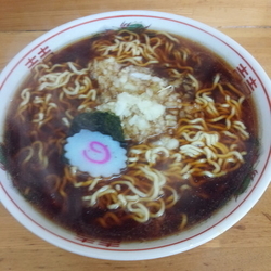 かけラーメン特盛(550円)