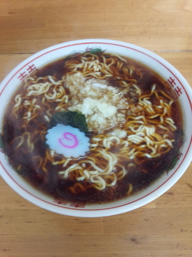 「かけラーメン特盛(550円)」@中華そば専門店 武富屋の写真