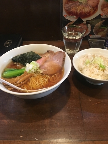 「あっさり煮干＋チャーシュー＋まぜめし」@ラーメン 一兎の写真