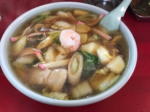 「広東麺　750円（ランチサービス）」@長崎チャンポン 丸富の写真