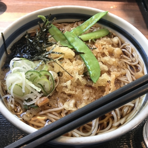 「たぬきそば【370円】」@蕎麦 一心たすけ 日本橋店の写真