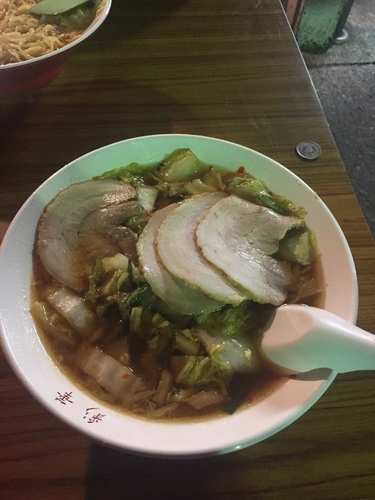 「モモチャー」@彩華ラーメン 屋台店の写真