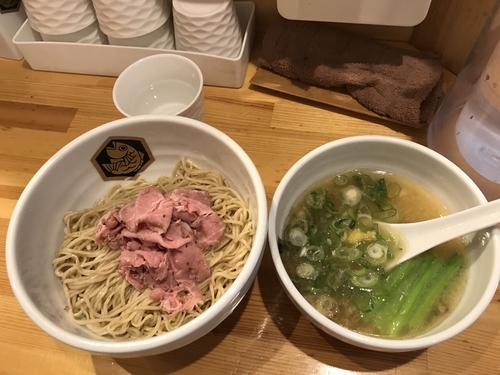 「真鯛つけ麺 800円」@真鯛らーめん 麺魚の写真
