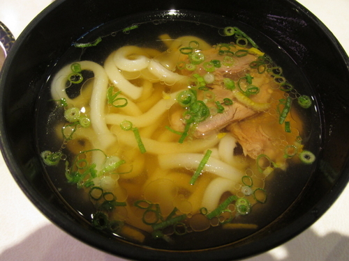 「鴨うどん　「270円」」@はま寿司 越谷平方店の写真