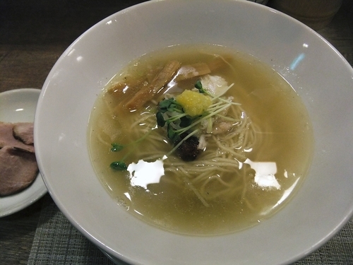 「鯛塩そば（淡麗）（820円）」@狐狸丸の写真