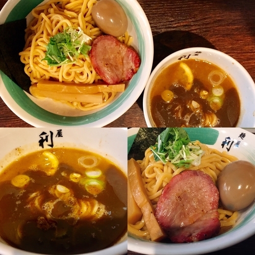 「☆限定10食 濃厚つけ麺中盛☆」@自家製麺 麺屋 利八の写真