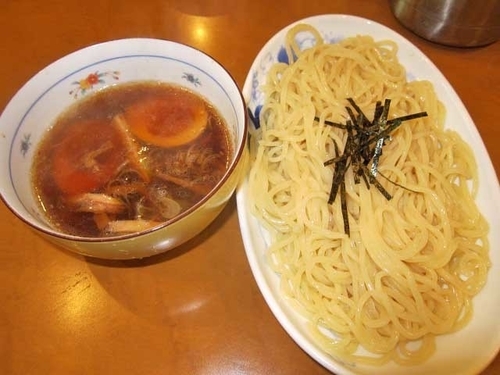 「煮玉子つけめん少なめ盛　750円」@好日の写真