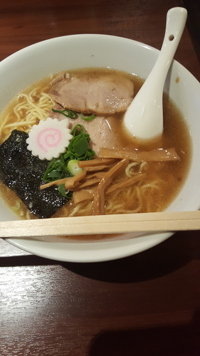 「懐かしの中華そば」@熱海餃子の濱よしの写真