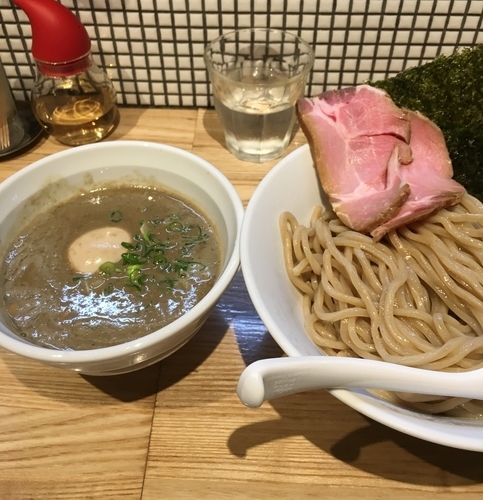 「味玉濃厚煮干つけ麺（￥900）」@らーめん 改の写真