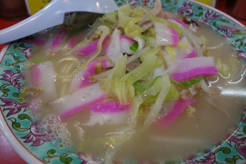 「チャンポン800円」@思案橋ラーメンの写真