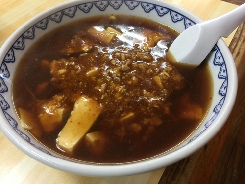 「激辛マーボー麺」@たけいしの写真