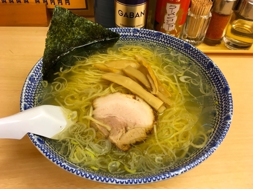 「塩らーめん」@麺家 大勝軒 葛西店の写真