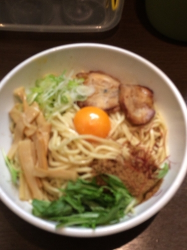 「まぜそば」@中華そば いちやの写真