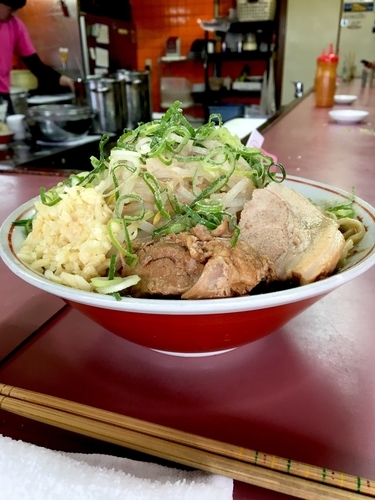 「限定ラーメン」@ラーメン荘 おもしろい方への写真