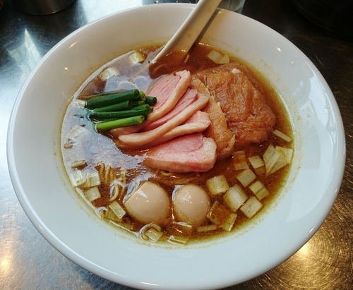 「鴨カレー南蛮 900円」@日の丸さんじの写真