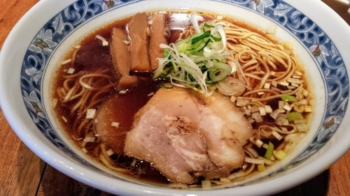 「支那そば 850円」@支那そば しんばの写真