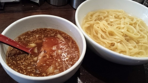 「醤油つけ麺 780円」@双麺 門前仲町店の写真
