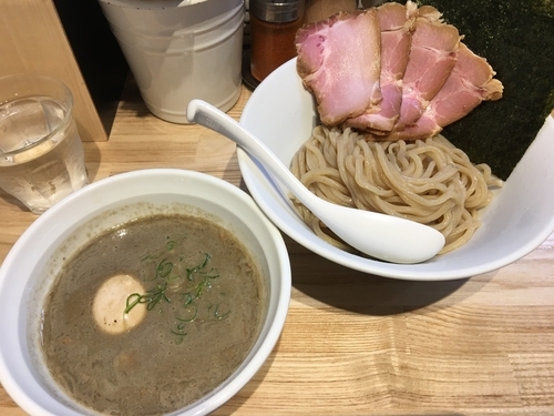 「全部入り濃厚煮干しつけ麺 1100円」@らーめん 改の写真