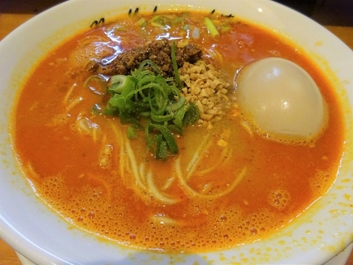 「担担麺 850円 ＋ 味付替玉 150円」@麺庵ちとせの写真