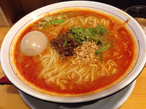 「担々麺 + 味玉」@麺庵ちとせの写真