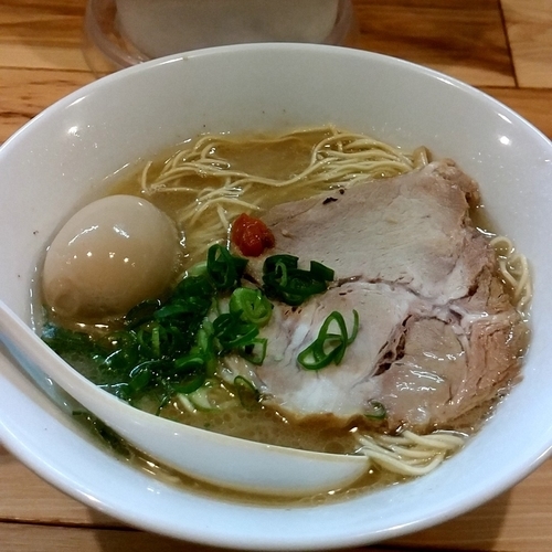 「【期間限定】さらりとした豚骨らーめん」@らーめん カッパハウスの写真