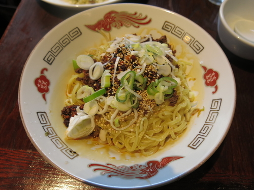 「汁なしあえタンタン麺：790円＋消費税」@浅草 虎軒の写真