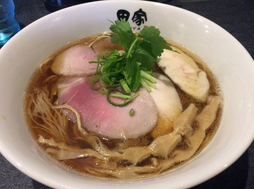 「煮干そば（750円）」@中華そば 田家 川越鴨田店の写真