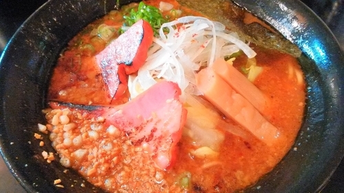 「焦がし特濃らーめん」@麺家 うえだの写真
