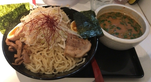 「鯖だし辛3SOつけめん(限定)880円」@RA-MEN 3SOの写真