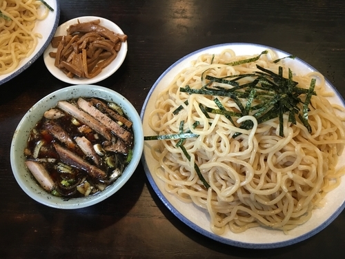 「チャーシューつけそば」@丸長 荻窪本店の写真