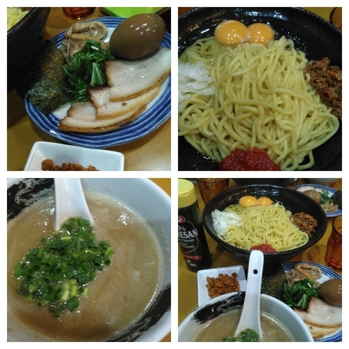 「【限定】辛玉つけ麺大盛り」@麺屋 扇 SENの写真