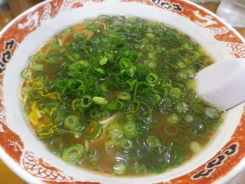 「ねぎ中華」@中華そば 山冨士 本町店の写真