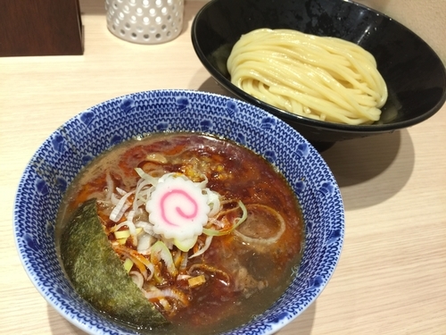 「辛つけめん」@頑者製麺所 エキア成増店の写真